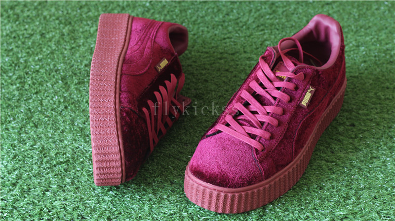 Rihanna Puma X Fenty Creepers Red Wine